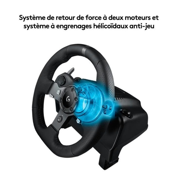 LOGITECH Volant de course G920 Driving Force - Xbox SERIES X - Xbox On