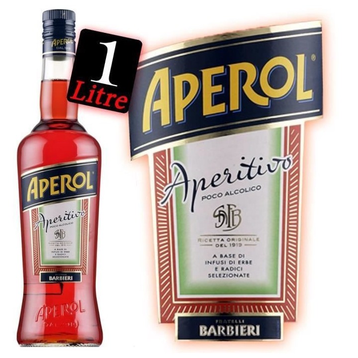 Aperol Barbieri - Aperitivo - Italie - 12.5%vol - 100cl