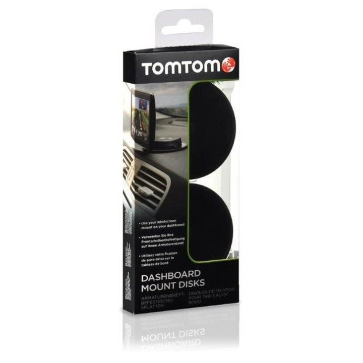 TOMTOM Pack Disques de Fixation pour Tableau de Bord
