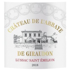 Château de L'Abbaye de Giraudon 2018 Lussac St Emilion - Vin rouge du Sud Ouest