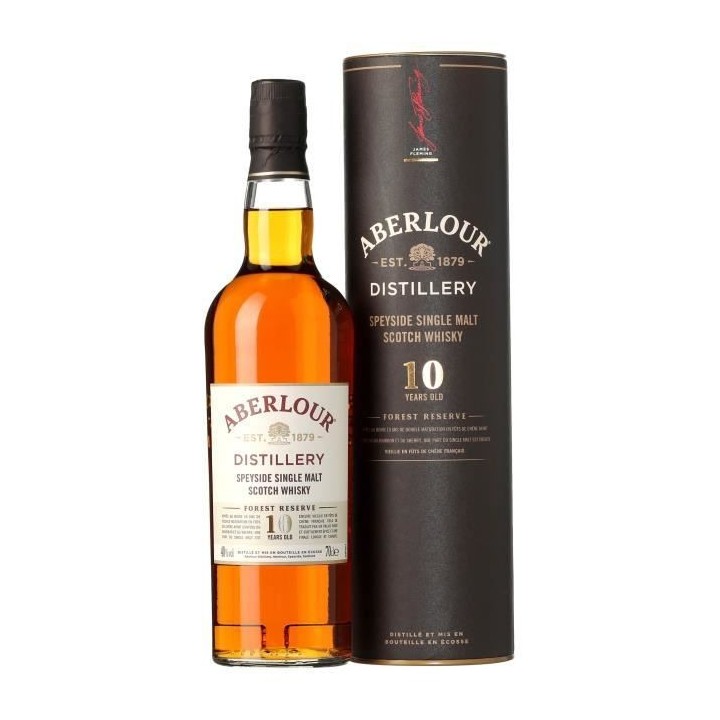Whisky Aberlour 10 ans Forest Reserve - Speyside Single malt Scotch wh