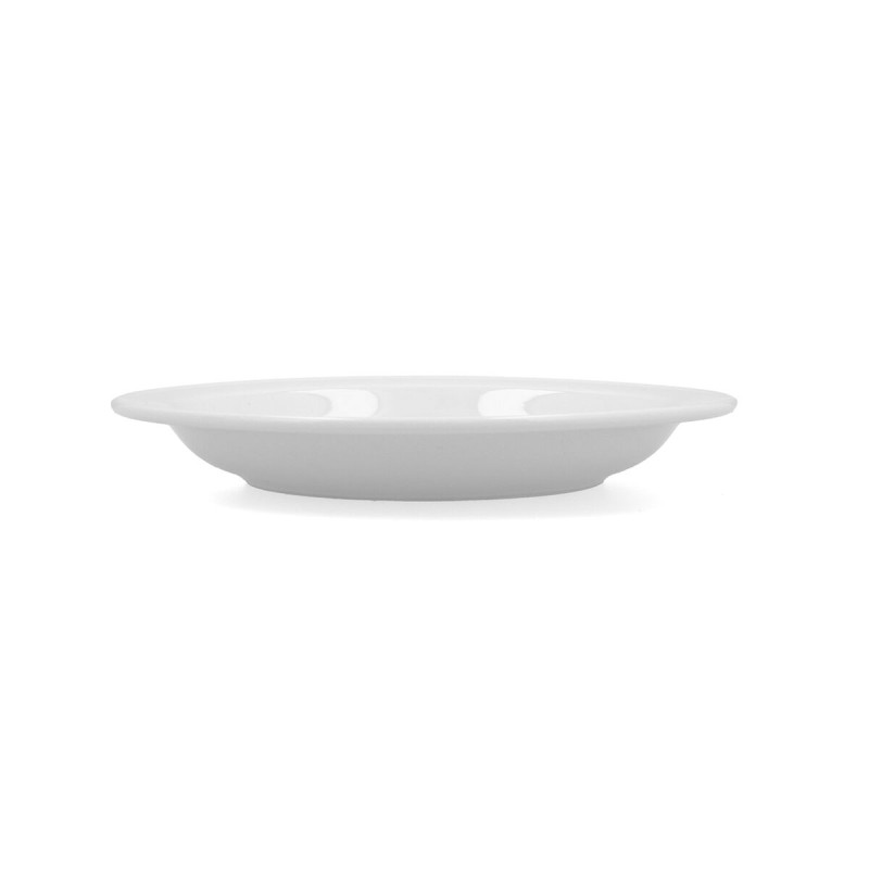 Assiette creuse Bidasoa Glacial Céramique Blanc (23 cm) (Pack 6x)