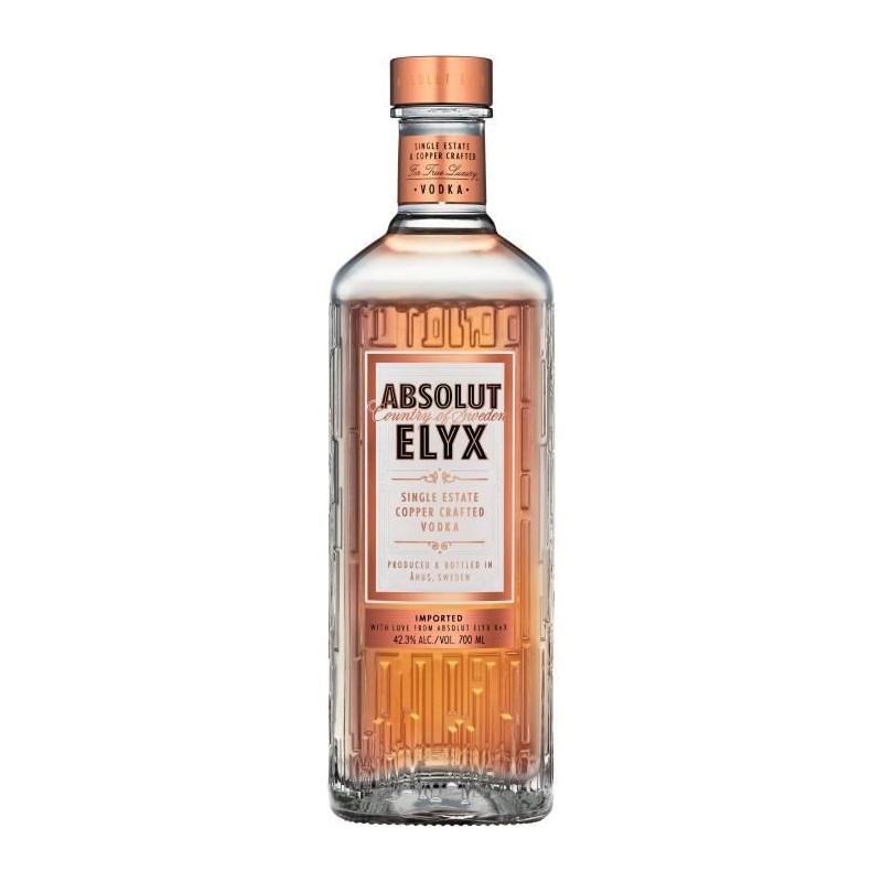 Absolut - Vodka - Elyx - 42,3% Vol. - 70 cl