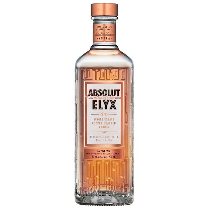 Absolut - Vodka - Elyx - 42,3% Vol. - 70 cl