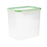 Boîte à lunch hermétique Quid Greenery Transparent Plastique (4,7 l) (Pack 4x)