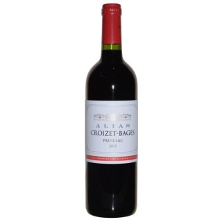 Alias de Croizet Bages 2015 Pauillac - Vin rouge de Bordeaux