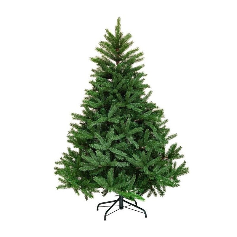 Sapin artificiel Leafly Prince - 969 brins - 150 cm - Vert