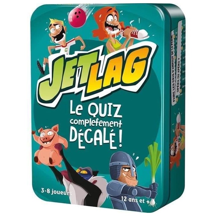 Cocktail Games | Jet Lag | Jeu de société | a partir de 12 ans | 3 a