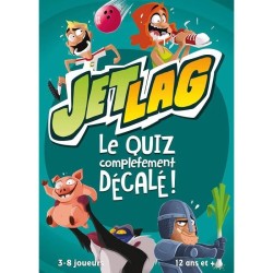 Cocktail Games | Jet Lag | Jeu de société | a partir de 12 ans | 3 a 8 joueurs | 20 minutes