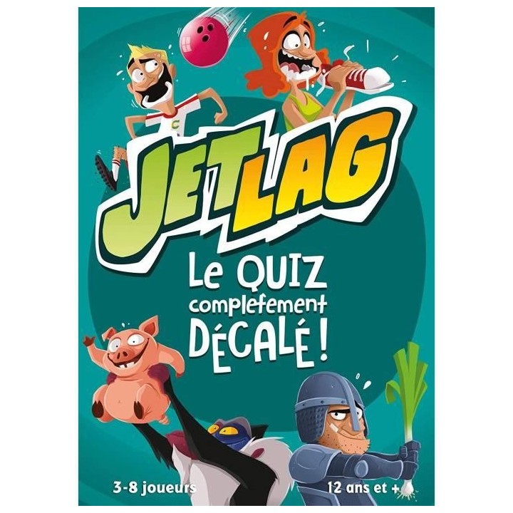 Cocktail Games | Jet Lag | Jeu de société | a partir de 12 ans | 3 a