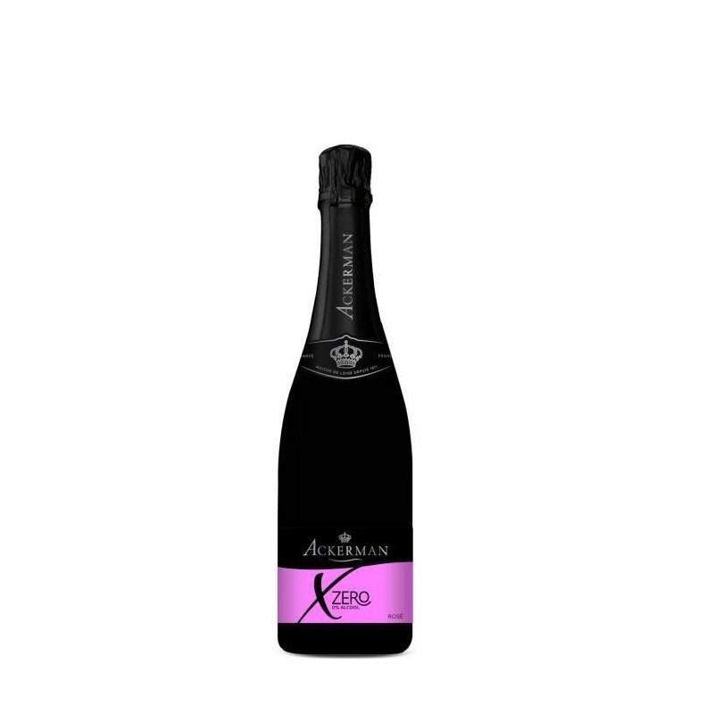 Ackerman X Zéro Sans alcool Rosé - 75 cl