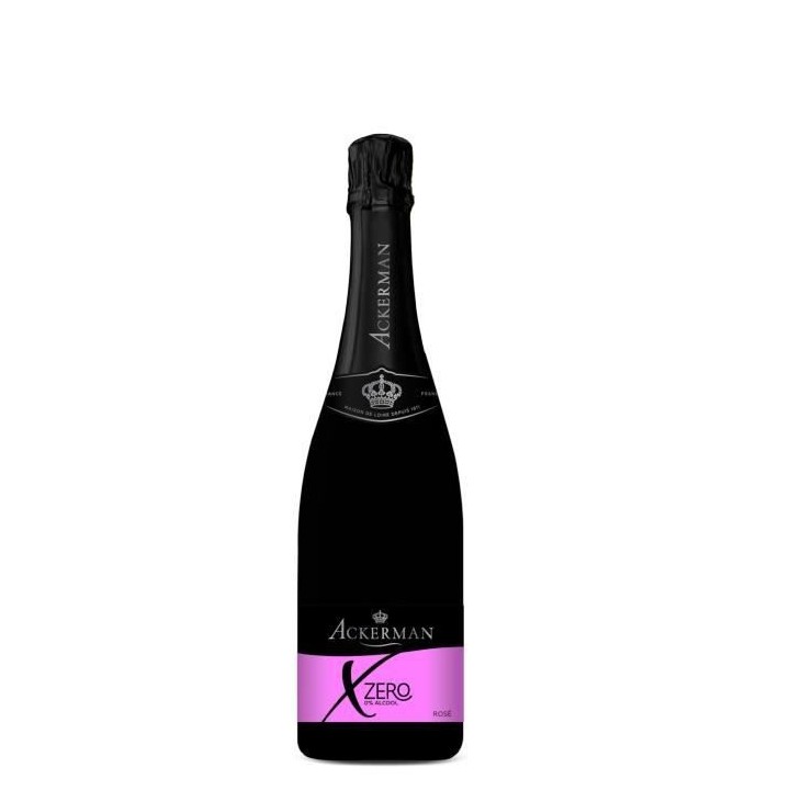 Ackerman X Zéro Sans alcool Rosé - 75 cl