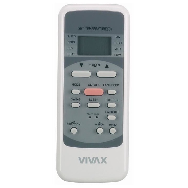 Climatiseur mobile VIVAX ACP09PT25AEF 2500 W - 8500 Btu - Minuteur - T