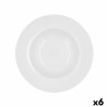 Assiette creuse Bidasoa Glacial Céramique Blanc (23,5 cm) (Pack 6x)