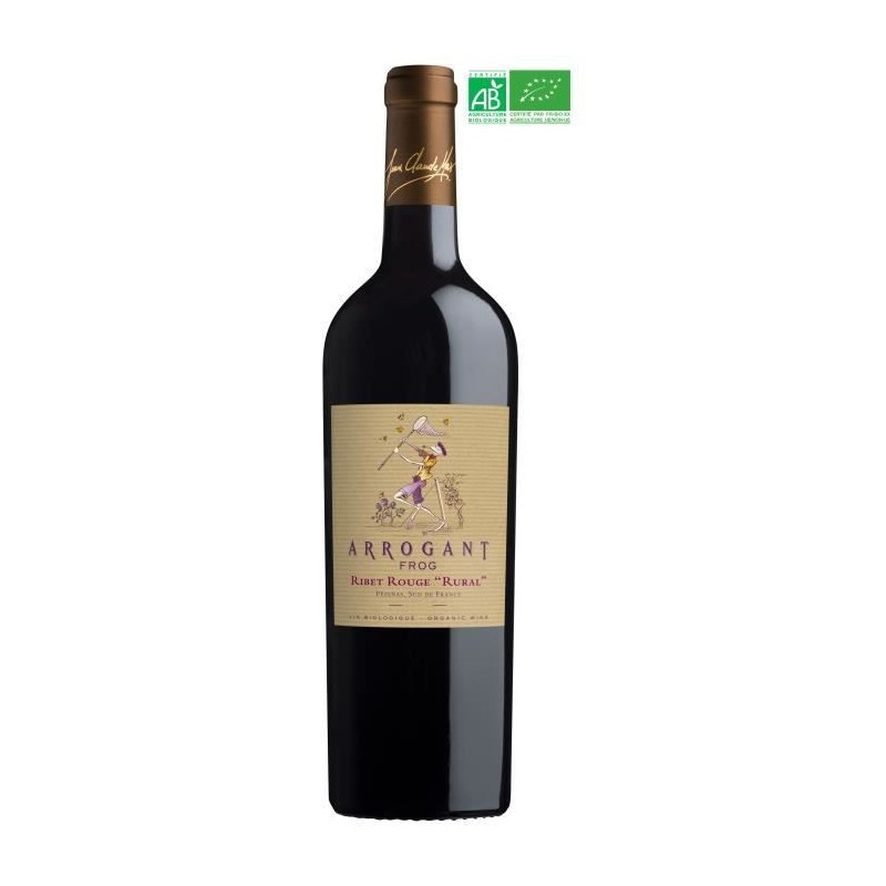 Jean Claude Mas Arrogant Frog 2019 Pays d'Oc Merlot - Vin rouge de Languedoc - Bio