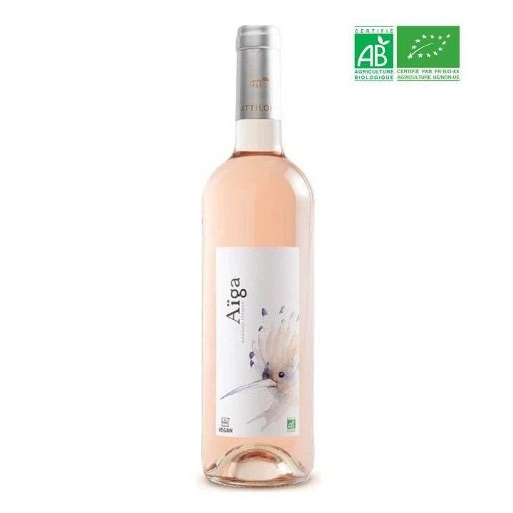 Domaine Attilon Cuvée Aiga IGP Pays des Bouches du Rhône Terre de Ca