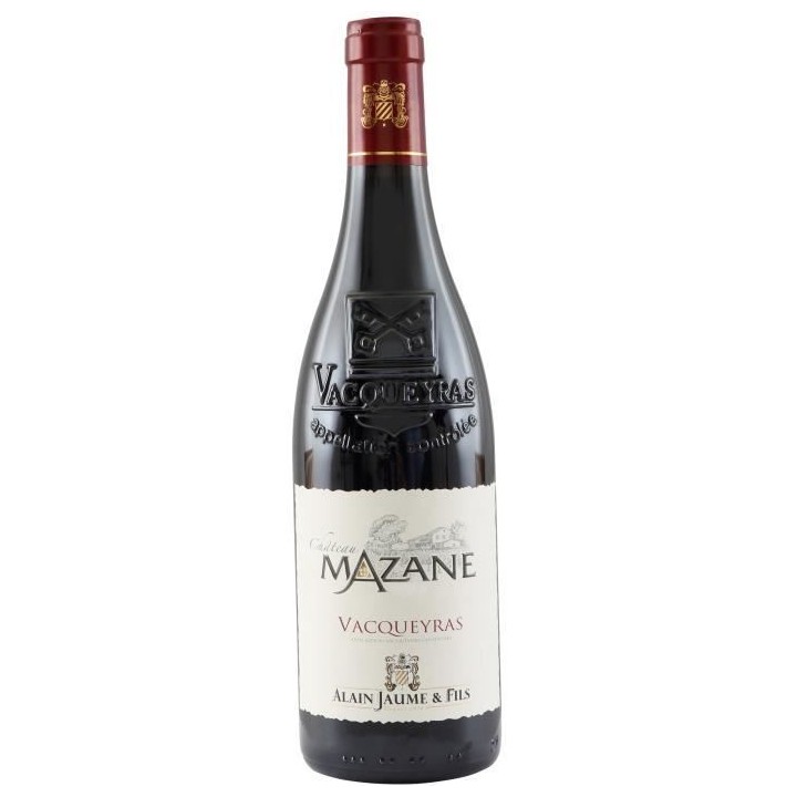 Alain Jaume Château Mazane 2014 Vacqueyras - Vin rouge des Côtes du