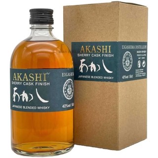 Akashi - Fût de Xéres - Blended Whisky - Sous étui - 40,0% Vol. - 5