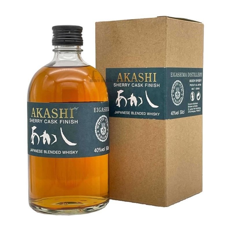 Akashi - Fût de Xéres - Blended Whisky - Sous étui - 40,0% Vol. - 50 cl