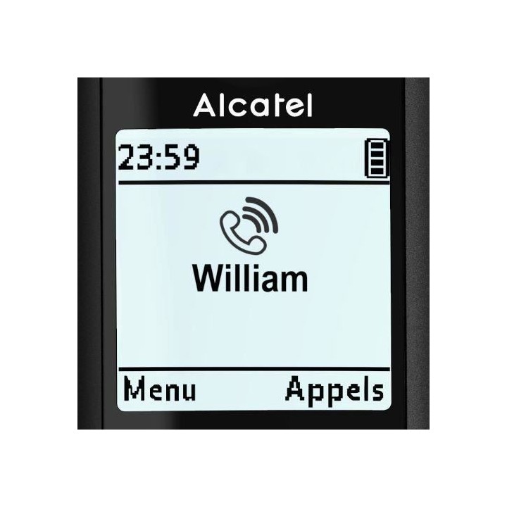 ALCATEL - F890 voice duo noir