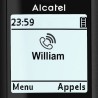 ALCATEL - F890 voice duo noir