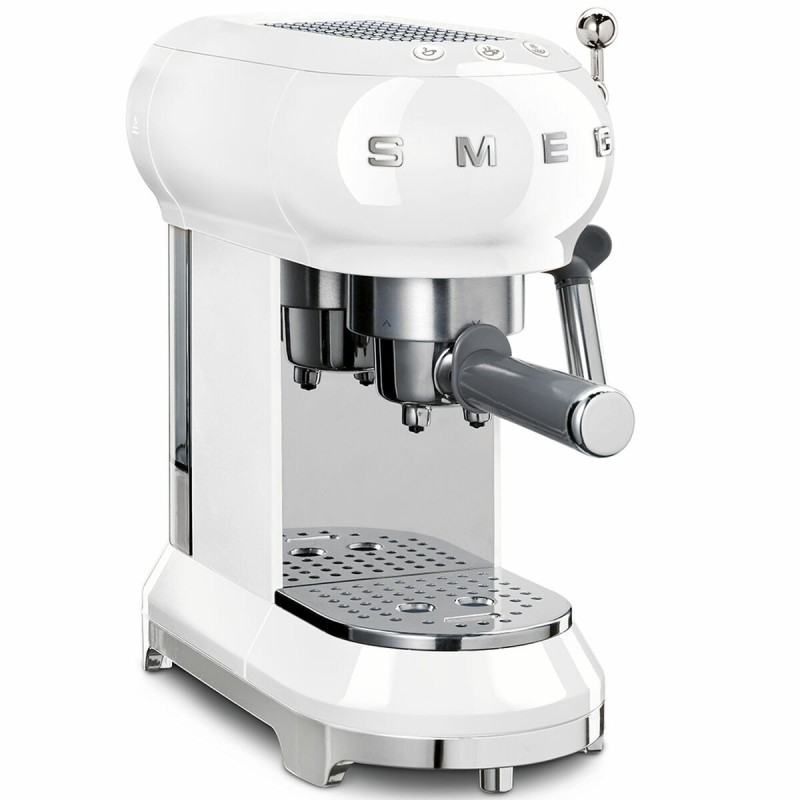 Café Express Arm Smeg ECF01WHEU 1350 W Blanc