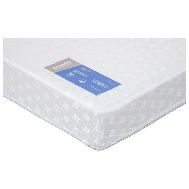 DUNLOPILLO Banquette Clic clac - Tissu Pearl Noir + 2 coussins Noir -