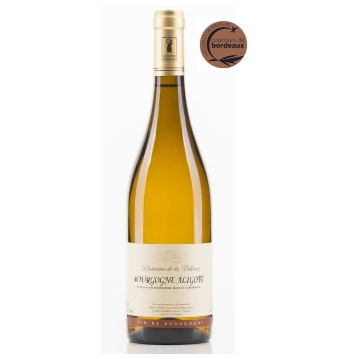 Domaine de la Belouse 2020 Bourgogne Aligoté - Vin blanc de Bourgogne