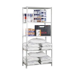 Étagère Simon Rack Maderclick 5/400 750 kg Métal Bois 5 Etagères Contre-plaqué (180 x 90 x 40 cm)