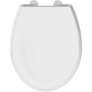 ALLIBERT Abattant de toilette a fermeture silencieuse Boreo - Blanc br