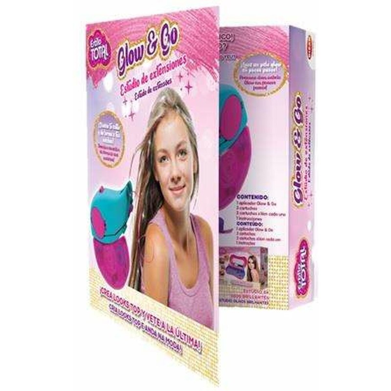 Kit de Coiffeur pour Enfant Bizak Glow & Go