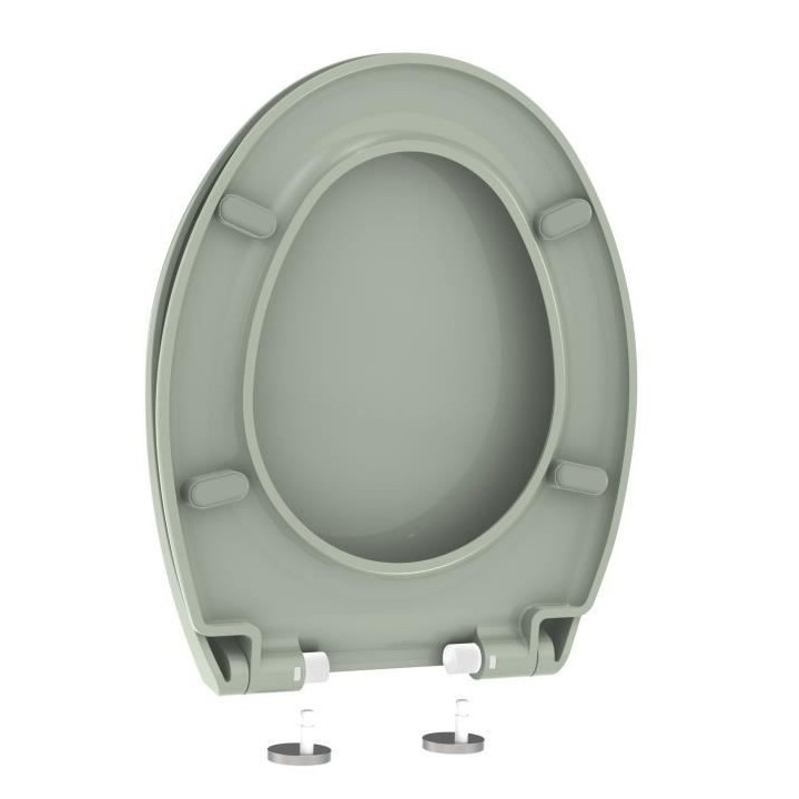 ALLIBERT BATH & DESIGN Abattant WC a fermeture progressive et déclips