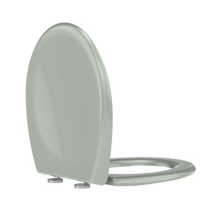 ALLIBERT BATH & DESIGN Abattant WC a fermeture progressive et déclips