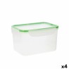 Boîte à lunch Quid Greenery 2,8 L Transparent Plastique (Pack 4x)