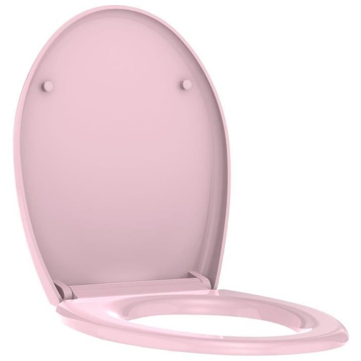 ALLIBERT BATH & DESIGN Abattant WC a fermeture progressive et déclips