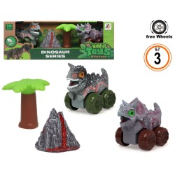 Petite voiture-jouet Dinosaur Series Gris