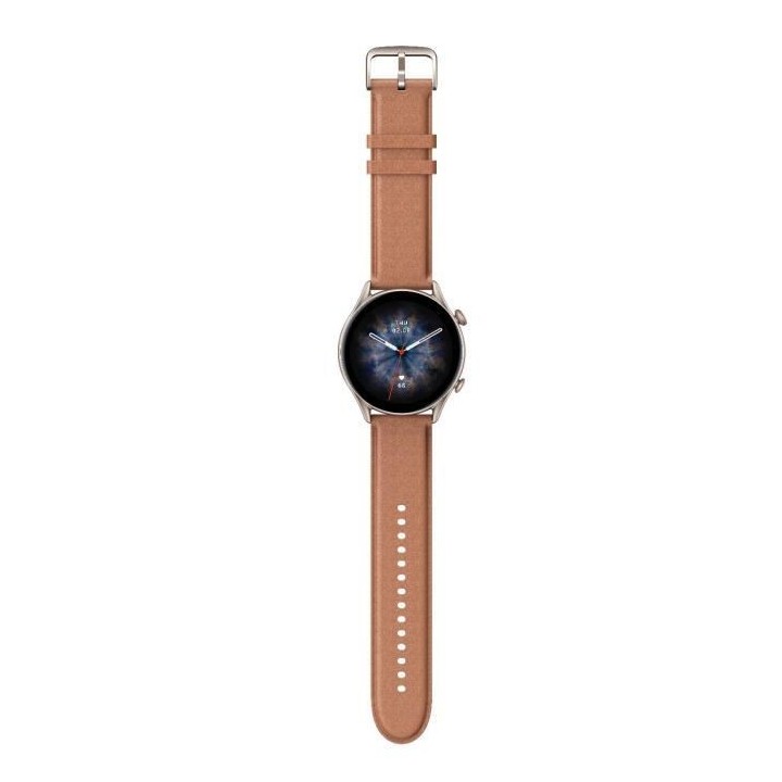 AMAZFIT GTR 3 Pro Brown Leather - Montre connectée