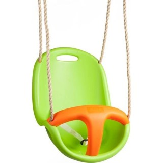 Siege bébé vert et orange BABY'K - pour portique 1,90 a 2,50m - TRIG