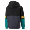 Sweat-shirt Enfant Puma Vert Noir