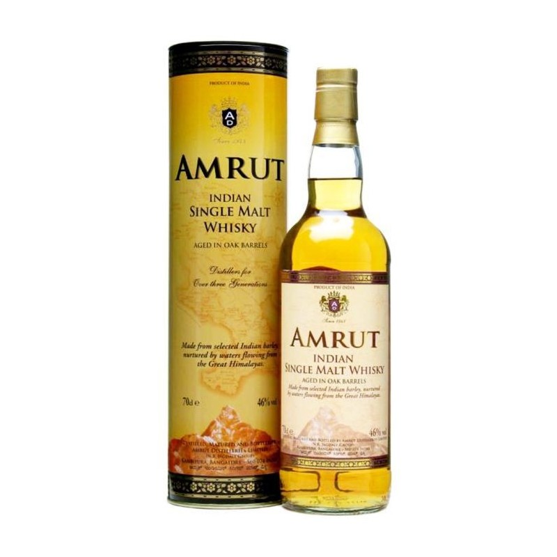 Amrut 70cl 46° Whisky Indien