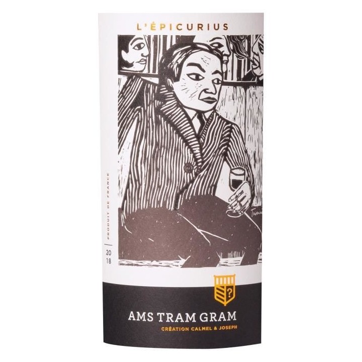 Ams Tram Gram L'épicurius 2020 Pays d'Oc - Vin rouge de Languedoc