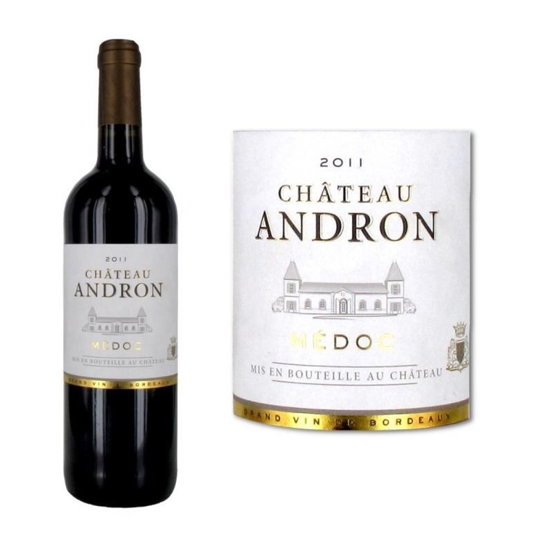 Château Andron 2011 Médoc - Vin rouge de Bordeaux