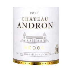 Château Andron 2011 Médoc - Vin rouge de Bordeaux