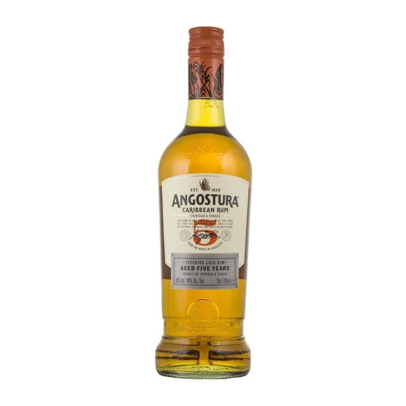 Rhum Angostura 5 ans - 40° - 70 cl