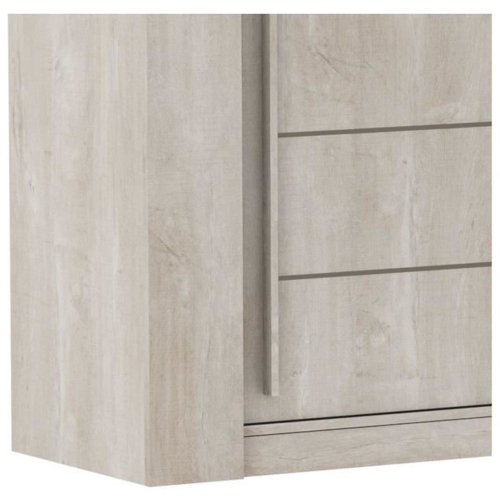 DEMEYERE Ensemble Séjour Table a manger 170 cm + Enfilade 2 portes +