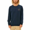 Sweat sans capuche homme Rip Curl Re Entry Crew Blue marine