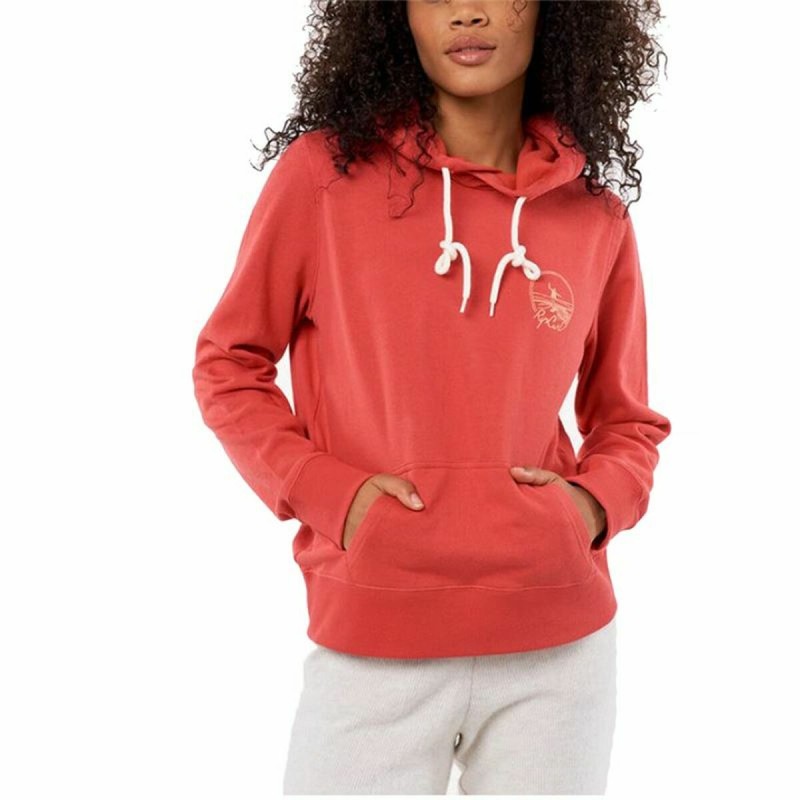 Sweat à capuche femme Rip Curl Re Entry Rouge