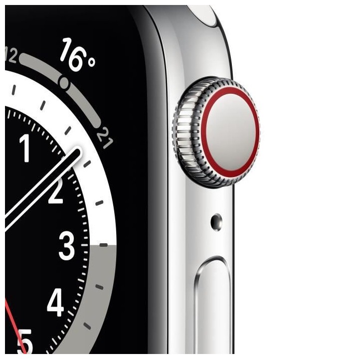 APPLE Series 6 GPS + Cellular Montre connectée - 40 mm - Boîtier en