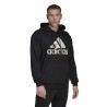 Sweat à capuche homme Adidas Essentials French Terry Noir