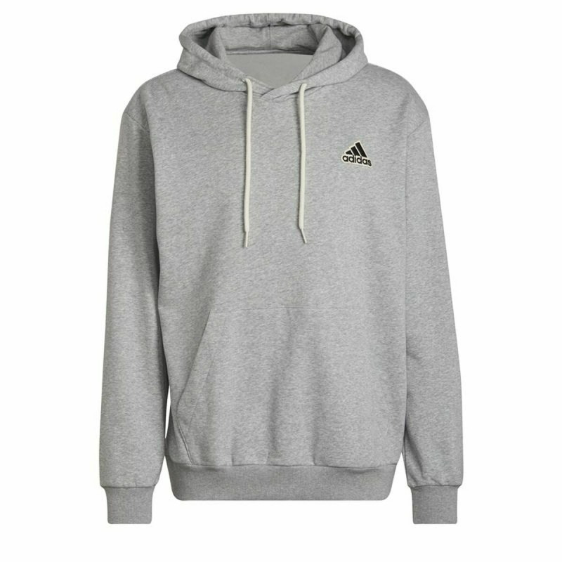 Sweat à capuche homme Adidas Essentials Feelcomfy Gris